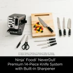 ست چاقو نینجا مدل Ninja NeverDull Premium Knife System Model K32017 - Image 3