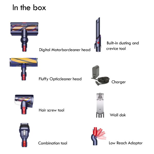 جارو شارژی عصایی دایسون مدل Gen5 detect Absolute BCDBBC - Image 4