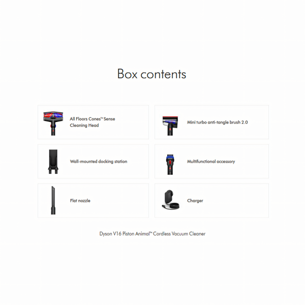 جارو شارژی هوشمند دایسون مدل V16 Piston Animal CPRBLK - Image 9