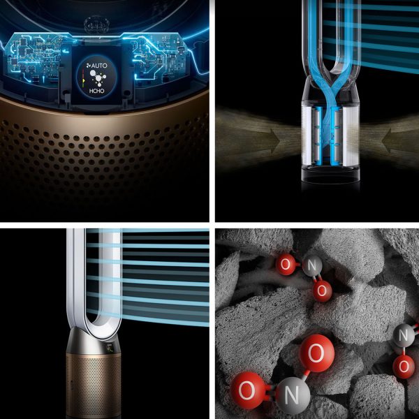 دستگاه تصفیه هوا دایسون دایسون مدل Dyson Purifier Cool PC2 De-NOx TP12 NKGLD - Image 2