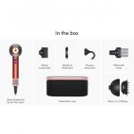 سشوار برس دار حالت دهنده دایسون مدل Supersonic nural Wave+Curl diffuser HD16 SBBP - Image 5