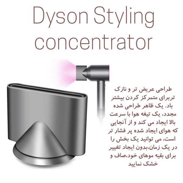 سشوار حرفه ای دایسون مدل Supersonic HD15 Limited edition - Image 2