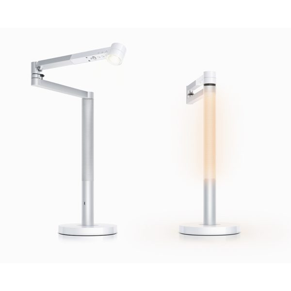 چراغ رومیزی گردان رنگ سفید و نقره ایی Dyson Solarcycle Morph™ desk (White/Silver) - Image 7