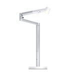 چراغ رومیزی گردان رنگ سفید و نقره ایی Dyson Solarcycle Morph™ desk (White/Silver)